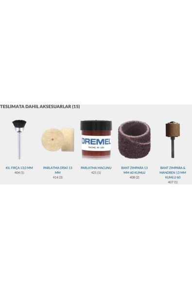 Dremel Lite 7760-15 Akülü El Motoru - 4