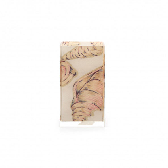 70318-C1 KALEMLİK İSTİRİDYE  DESENLİ OFİS GERECİ 6X6X12CM 300ML - 5