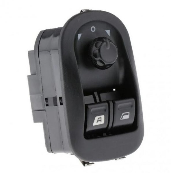 PEUGEOT 306 ÇİFTLİ CAM DÜĞMESİ ANAHTARI AYNA AYARLI 1993-2002 ürün görseli 1