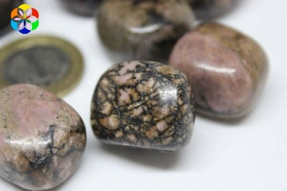 Rodonit Taşı Tamburlanmış (20-25gr) - Resim 3