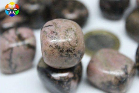 Rodonit Taşı Tamburlanmış (20-25gr) - Resim 4