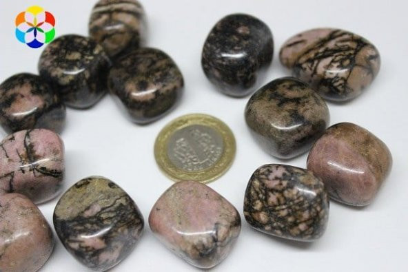 Rodonit Taşı Tamburlanmış (20-25gr) ürün görseli