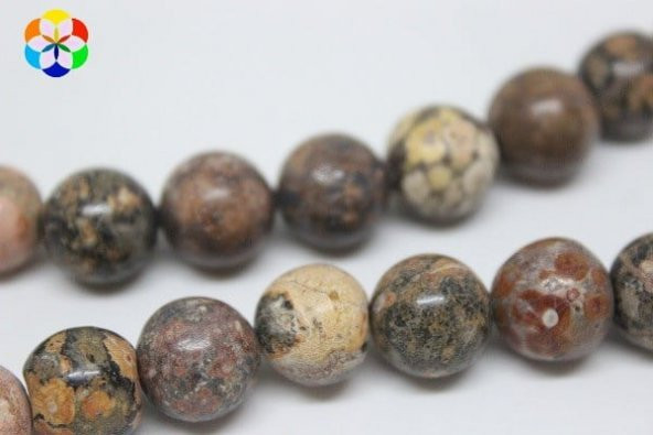 Jasper Taşı 12mm/adet (9958-1) - Resim 2