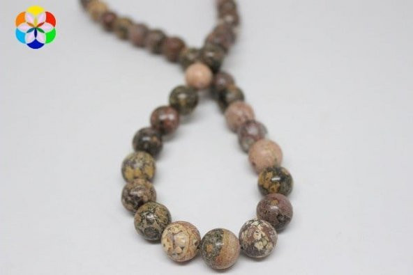 Jasper Taşı 12mm/adet (9958-1) - Resim 3