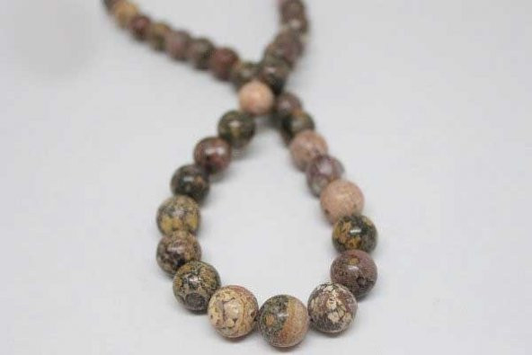 Jasper Taşı 12mm/adet (9958-1) - Resim 4