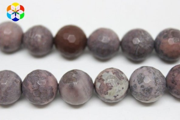 Jasper Taşı Faset Kesim 12mm/adet (9946-1) - Resim 2