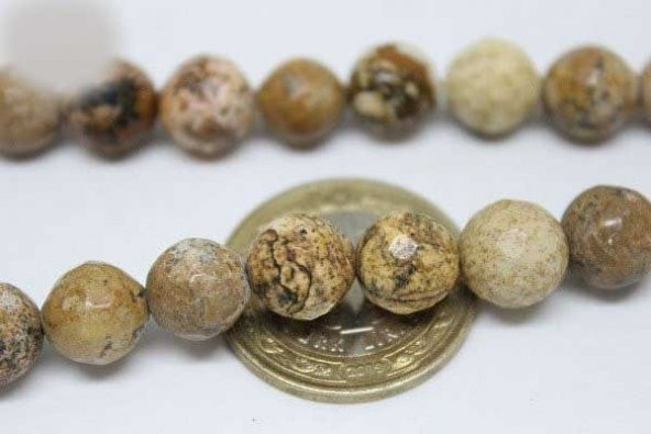 Jasper Taşı 10mm/adet (9929-1) - Resim 5