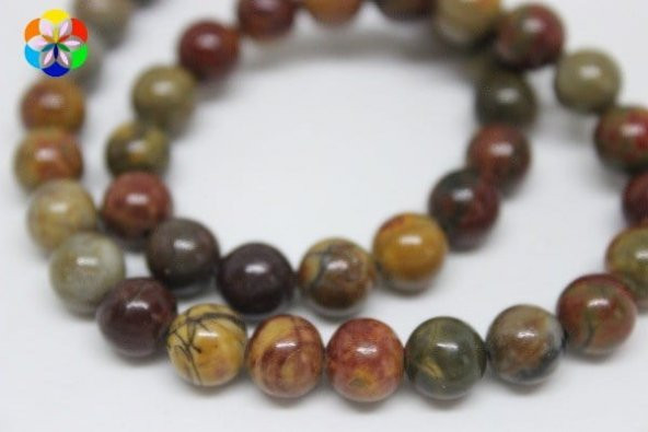 Jasper Taşı 8mmadet (9903-1) - Resim 2