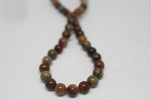 Jasper Taşı 8mmadet (9903-1) - Resim 4