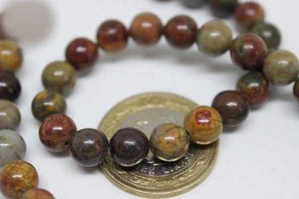 Jasper Taşı 8mmadet (9903-1) - Resim 6