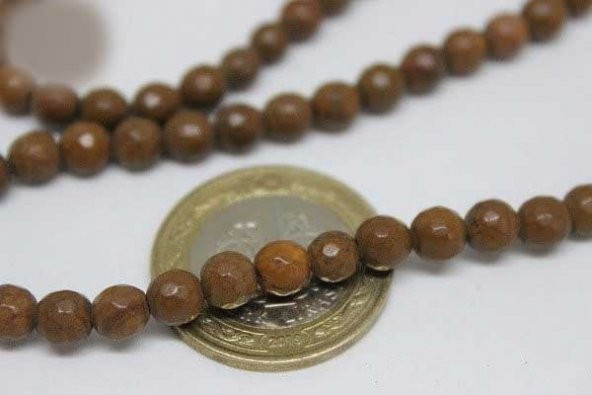 Jasper Taşı Faset Kesim 6mm/adet (9879-1) - Resim 6