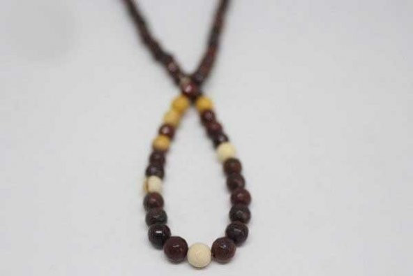 Jasper Taşı Faset Kesim 6mm/adet (9876-1) - Resim 4