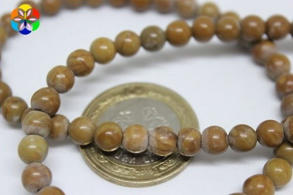 Jasper Taşı 6mm/adet (9870-1) ürün görseli 1