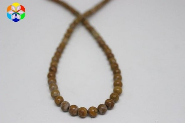 Jasper Taşı 6mm/adet (9870-1) - Resim 3