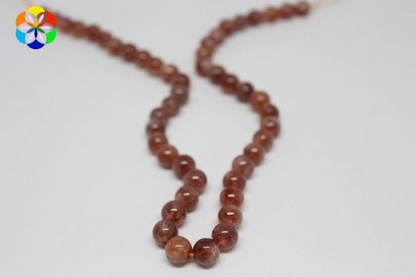 Çilek Kuvars Taşı 8mmadet - Resim 3