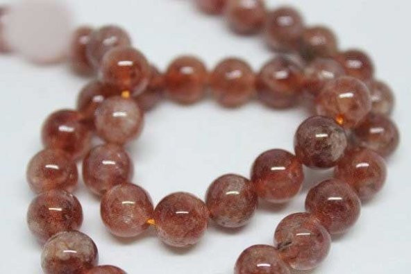 Çilek Kuvars Taşı 8mmadet - Resim 4