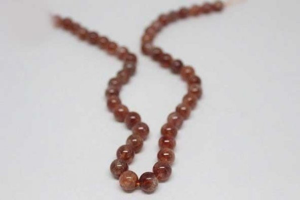 Çilek Kuvars Taşı 8mmadet - Resim 6