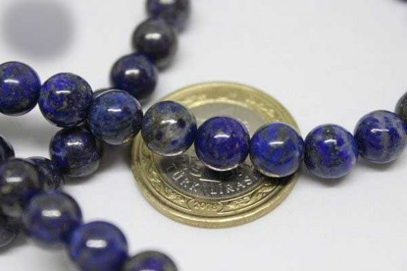 Lapis Taşı 8mm/adet - Resim 6