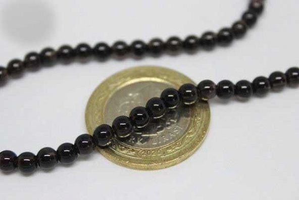 Dumanlı Kuvars Taşı 4mm/adet - Resim 5