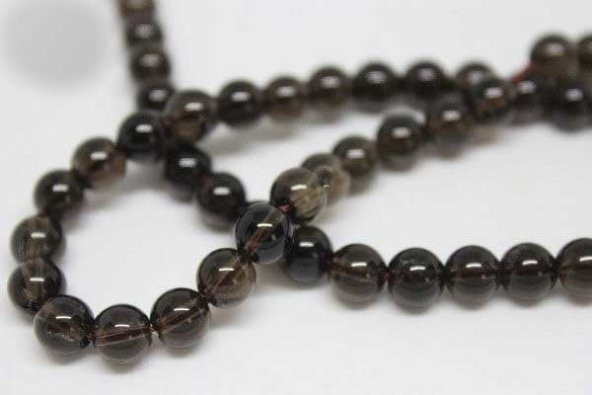 Dumanlı Kuvars Taşı 6mm/adet - 5