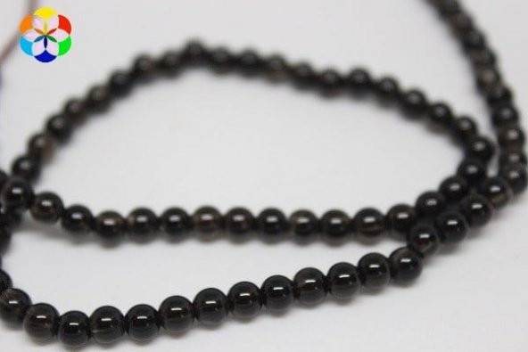 Dumanlı Kuvars Taşı 4mm/adet - Resim 2