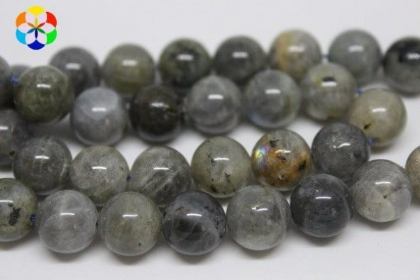 Labradorit Taşı 10mm/adet - Resim 2