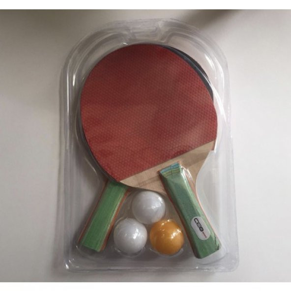 Ceo Sport Masa Tenisi Seti 2 Raket+3 Top CEO-SP0004 - 2