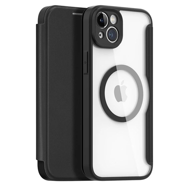 Dux Ducis iPhone 14 6.1 Kılıf Skin X Pro Series MagSafe Kapaklı Kılıf Folio Case