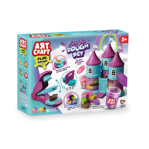 Art Craft Peri Masalı Hamur Seti 336g - Resim 3