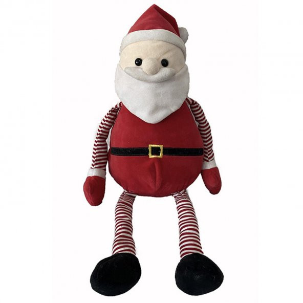 Yılbaşı Yeniyıl Dekorasyon Süsü Pelüş Noel Baba 60cm Christmas Noel Dekorasyon Süsleri Peluş Noel Baba
