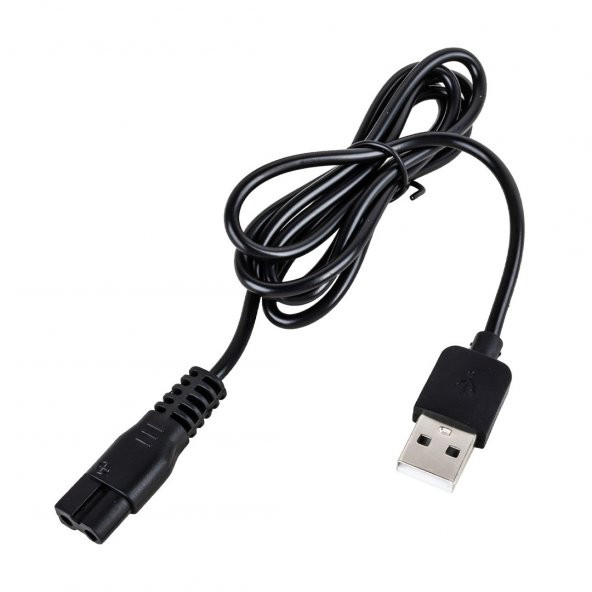 POWERMASTER TIRAŞ MAKİNALARI İÇİN USB ŞARJ KABLOSU 1 METRE (1) - 2