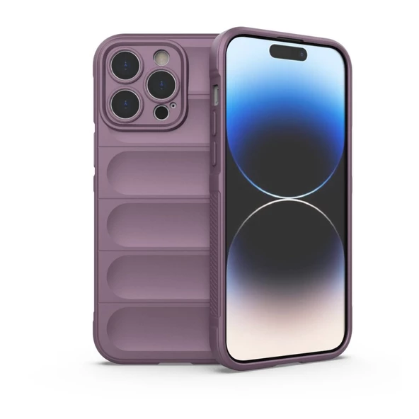 iPhone 14 Pro Kılıf Optimum Lens Çerçeveli Silikon Kapak - 10