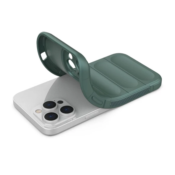 iPhone 14 Pro Kılıf Optimum Lens Çerçeveli Silikon Kapak - 5