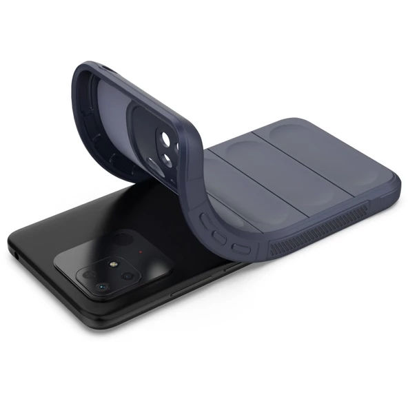 Xiaomi Redmi 10C / Poco C40 Kılıf Optimum Lens Çerçeveli Silikon Kapak - 9