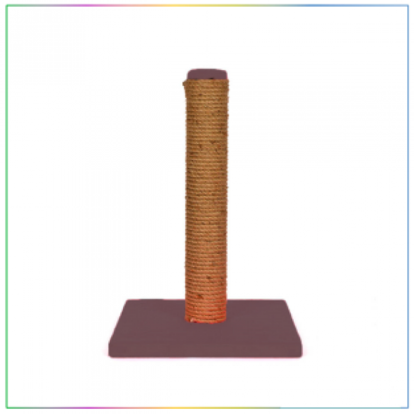 Kedi Tırmalama Tahtası Düz Renk 52 Cm - Resim 2