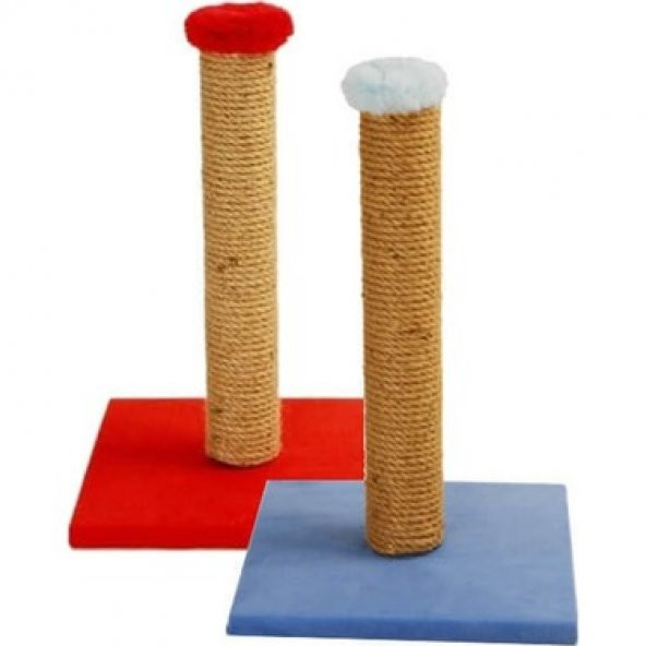 Kedi Tırmalama Tahtası Düz Renk 52 Cm - Resim 3