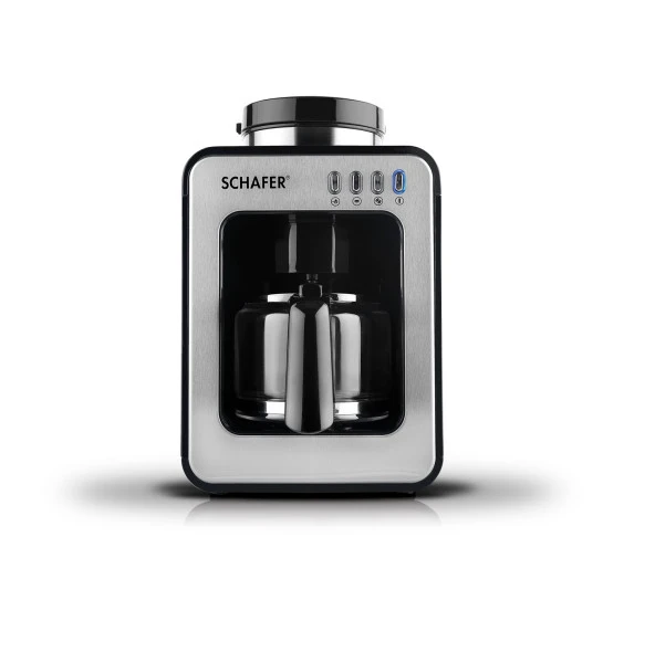 Schafer Barista Öğütücülü Filtre Kahve Makinesi-Siyah - 3