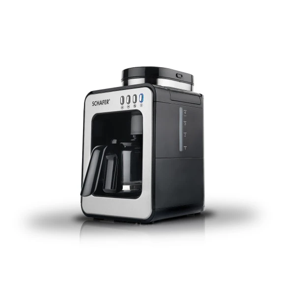 Schafer Barista Öğütücülü Filtre Kahve Makinesi-Siyah - 5