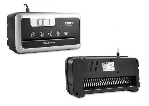 Everest JP-710C Kağıt Kesme Cross Cut Paper Shredd İmha Makinesi - 2
