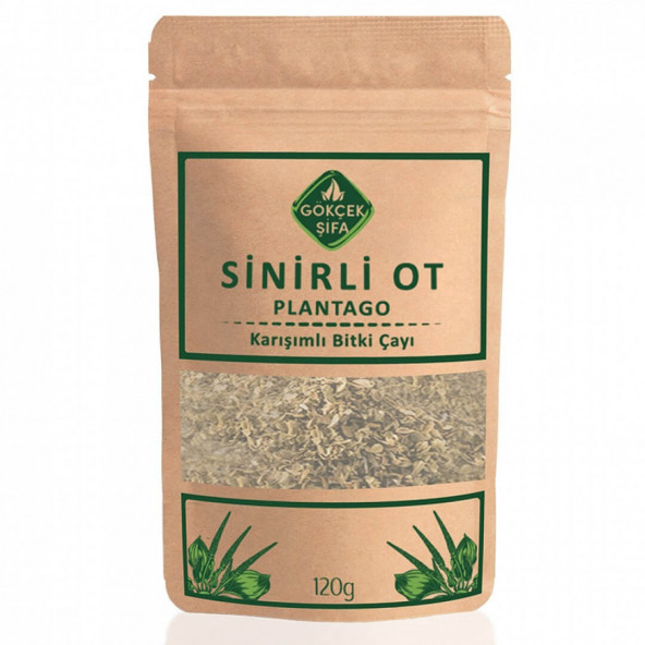 Sinirli Ot Karışımlı Çay (PLANTAGO BLENDED TEA) 120 Gr.