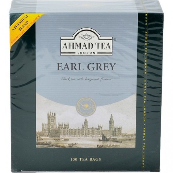 ahmad tea earl grey 100' lü sallama çay