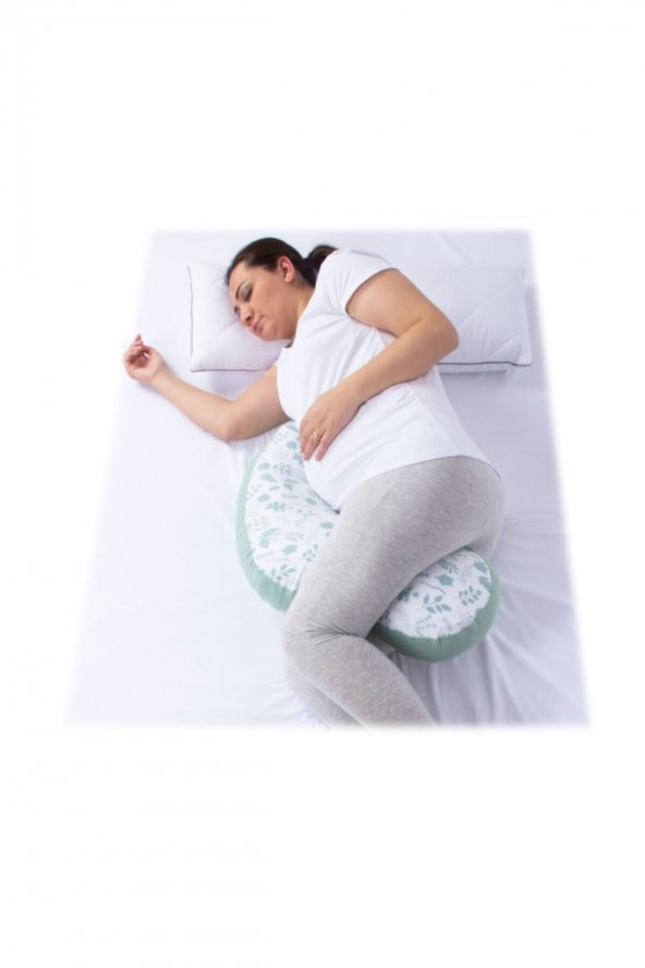 Sevi Bebe Hamile Destek Ve Emzirme Minderi Yaprak Desen - 2