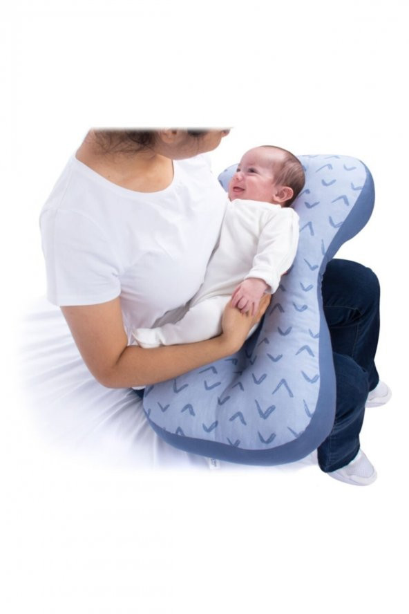 Pratik Emzirme Minderi Çentik Desen - 2