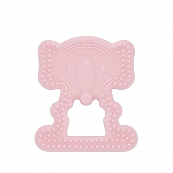 Babyjem Diş Kaşıyıcı Fil Pembe