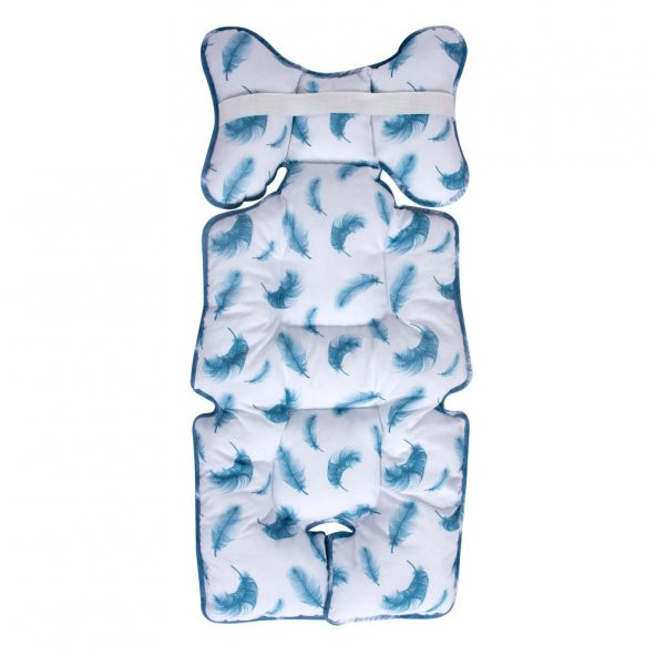 Sevi Bebe Puset ve Oto Koltuğu Minderi - Tüy Desen - 5