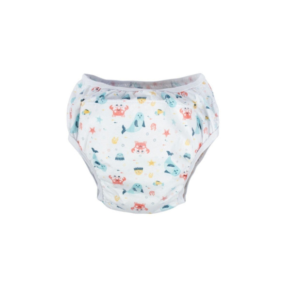Sevi Bebe Pamuk Pedli Alıştırma Külotu (4 Adet) 1 No: 10-15 Kg - 2