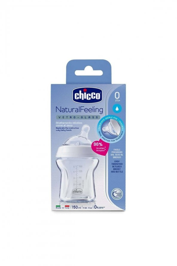 Chicco Natural Feeling Cam Biberon 150 Ml 0 Ay+