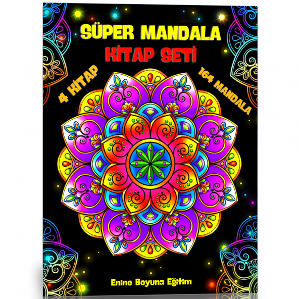 Süper Mandala Kitap Seti (4 Kitap)