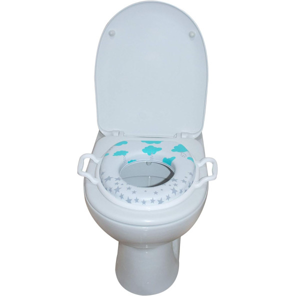 Sevi Bebe Klozet Adaptörü - Yağmur Desenli - 3