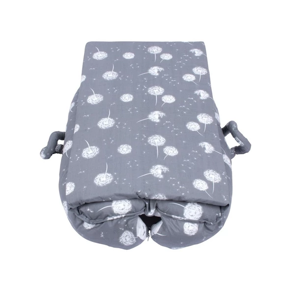 Sevi Bebe Anne Yanı Bebek Reflü Yatağı Uç Uç Desen - Resim 6